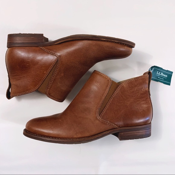 L.L. Bean Shoes - L.L. BEAN brown leather ‘Westsport’ ankle boots